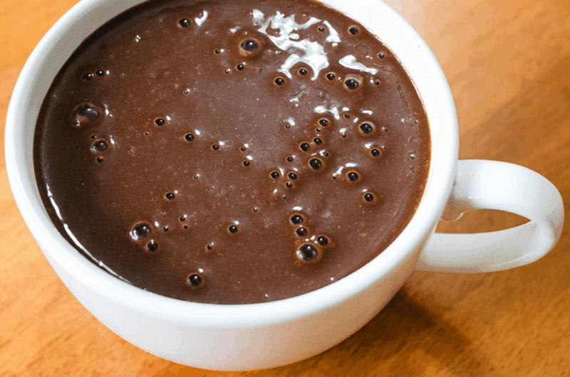 Chocolate Quente Sem Lactose